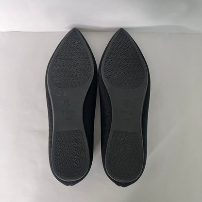Vivaia Women's Pointed Toe Ballet Flats Aria 5 Black Shoes Size 40.5 US 9.5