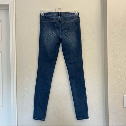 MADEWELL Dark-Wash Blue 10" High-Rise Waist Skinny Leg Jeans Size 27