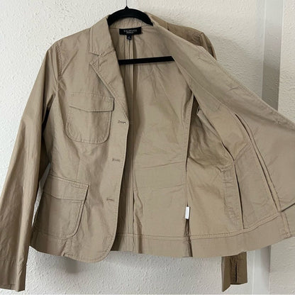 Talbots Cotton Blazer Size 8