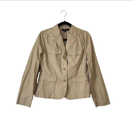 Talbots Cotton Blazer Size 8
