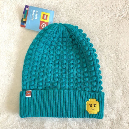 Adult LEGO® Collection x Target Minifigure Patch Beanie Hat - Teal