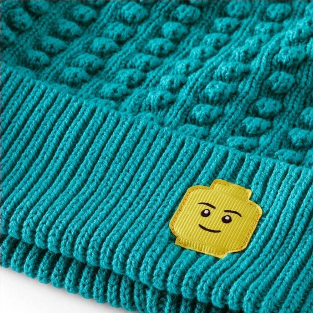 Adult LEGO® Collection x Target Minifigure Patch Beanie Hat - Teal