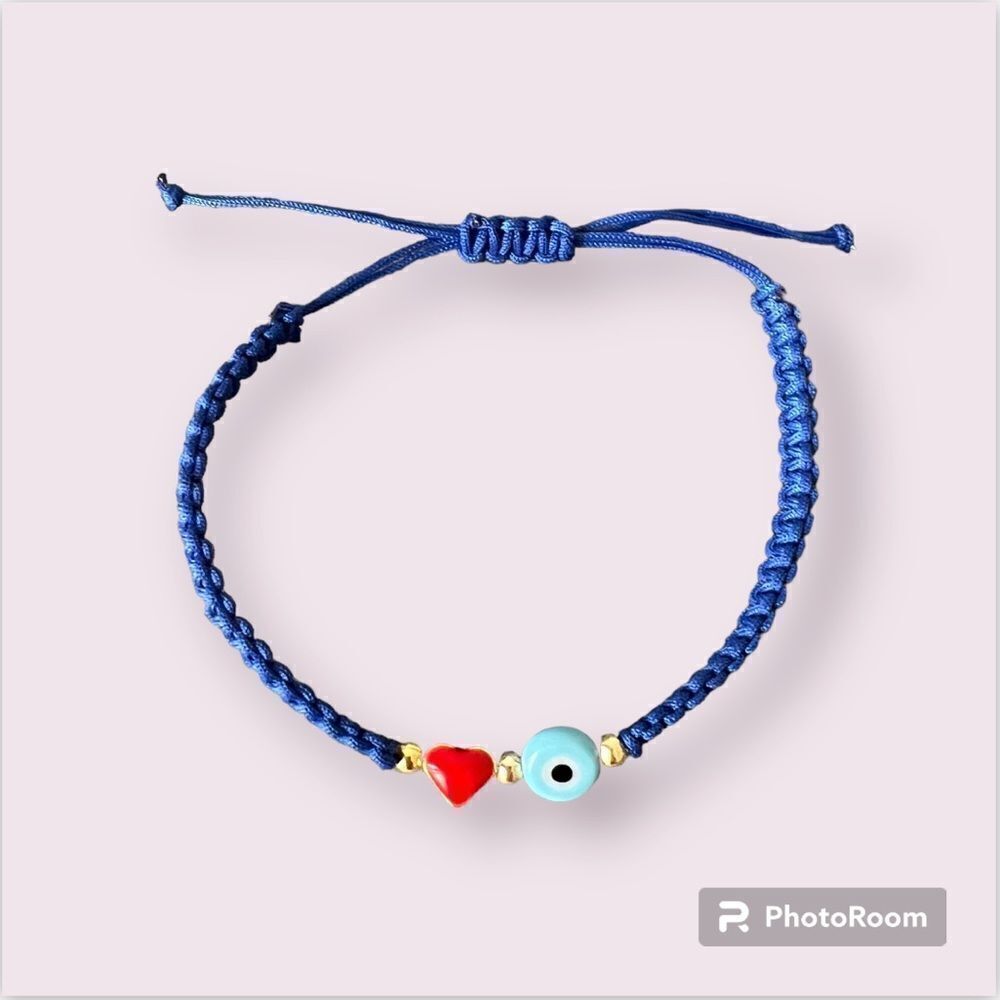 Evil Eye Lucky Macramé Protection Good Luck Bracelet NEW