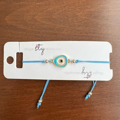 Evil Eye Lucky Macramé Protection Good Luck Bracelet NEW