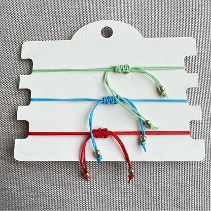 Evil Eye Lucky Macramé Protection Good Luck Bracelet NEW Set of 3