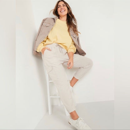Old Navy High-Waisted StretchTech Cargo Jogger Pants NEW Plus Size 2X