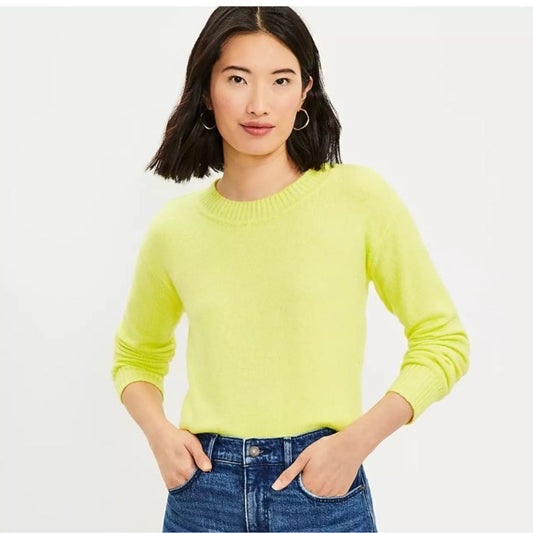 Loft Crew Neck Lightweight Sweater NEW Size XL