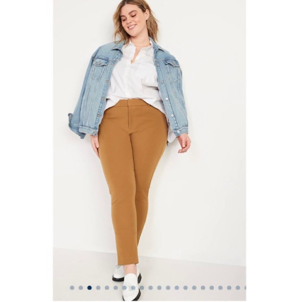 Old Navy High-Waisted Pixie Skinny Ankle Pants NEW Plus Size 28