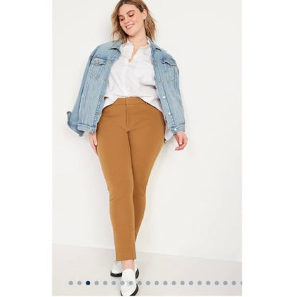 Old Navy High-Waisted Pixie Skinny Ankle Pants NEW Plus Size 28