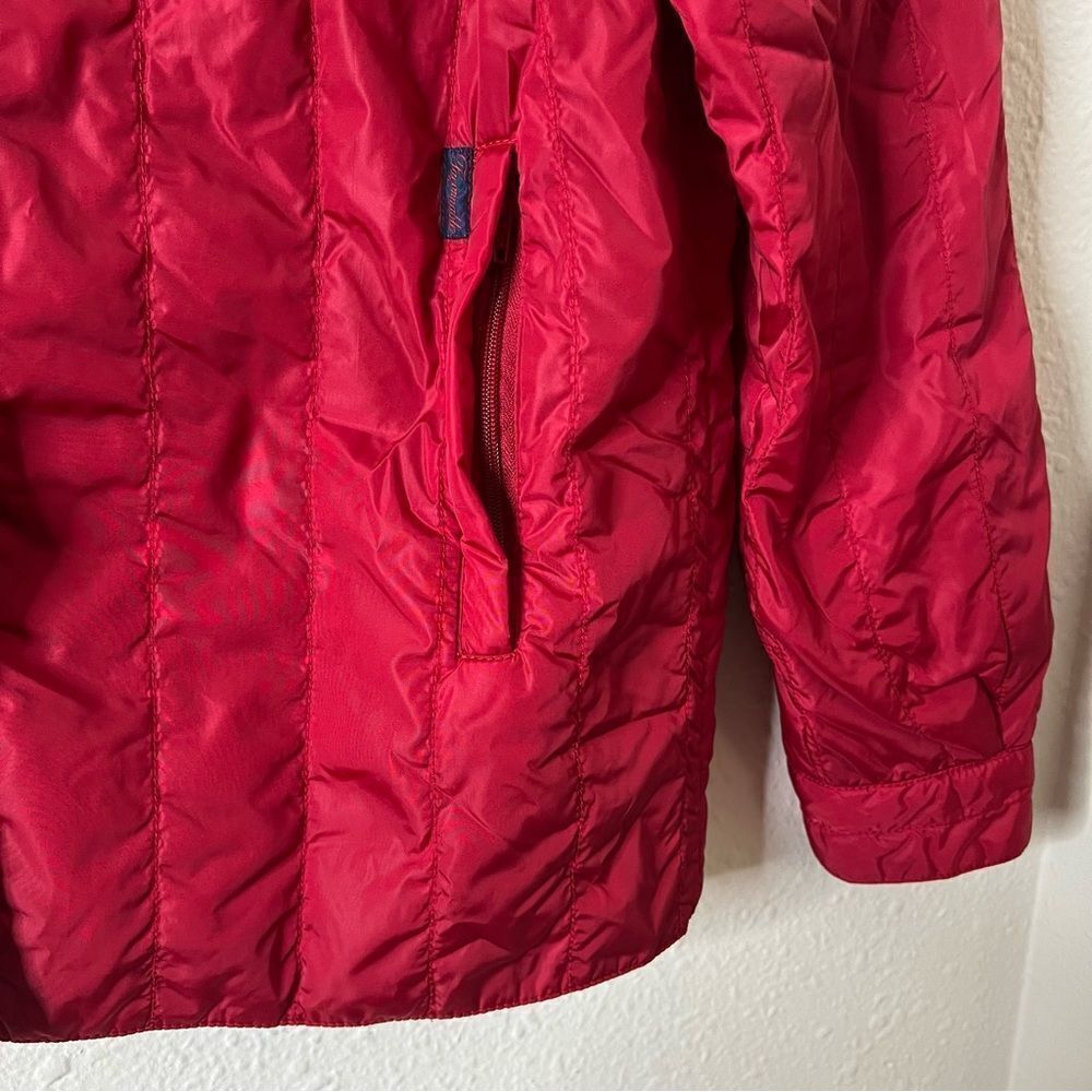 Faconnable Lightweight Quilted Jacket in Red Size Medium