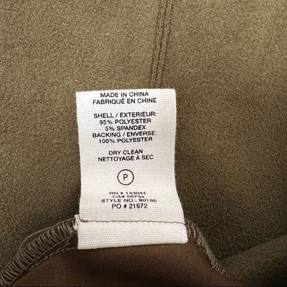 Anthropologie | Avec Les Filles Slit-Front Sueded Leggings Size XS