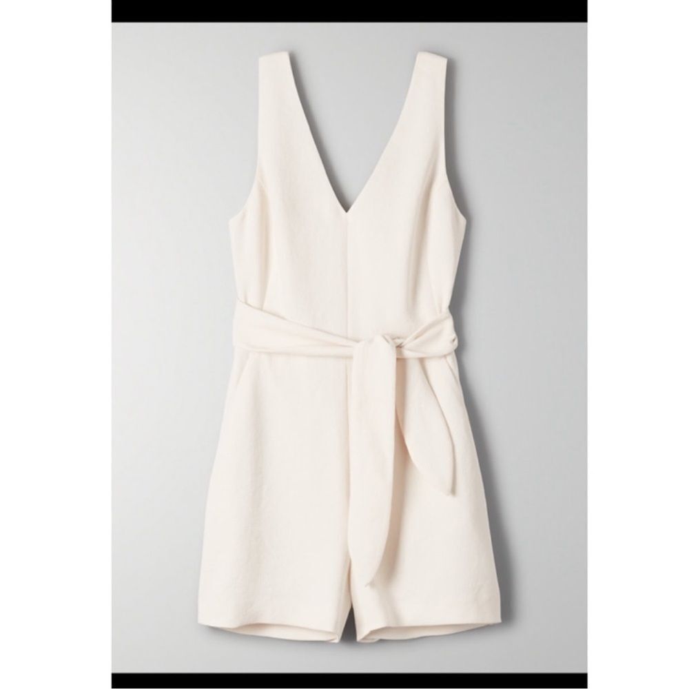 Aritzia Wilfred Ecoulement Romper Size 10