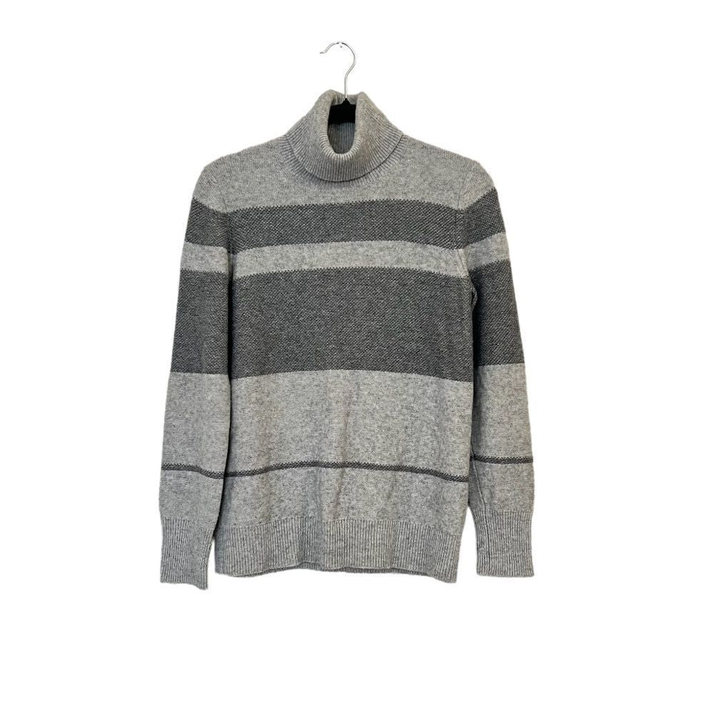 Banana Republic Flipucci Italian Yarn Merino Wool Cashmere Turtleneck Sweater M