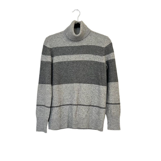Banana Republic Flipucci Italian Yarn Merino Wool Cashmere Turtleneck Sweater M