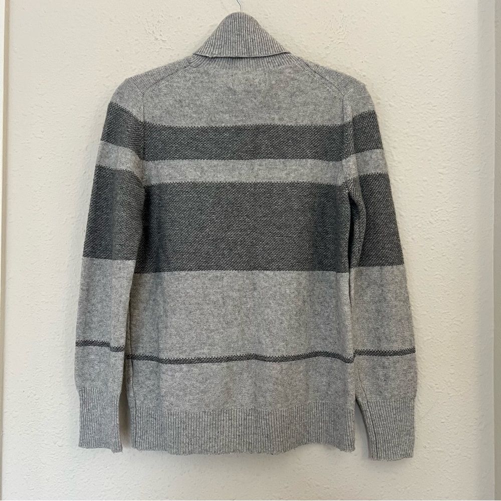 Banana Republic Flipucci Italian Yarn Merino Wool Cashmere Turtleneck Sweater M