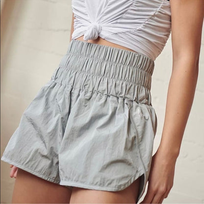 Free People Movement The Way Home Shorts Color Arctic Mist, Size Medium