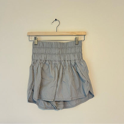 Free People Movement The Way Home Shorts Color Arctic Mist, Size Medium