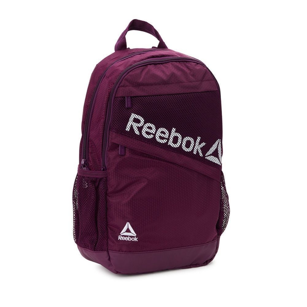 Reebok Isla 17.5” Laptop Backpack in Dark Purple NEW