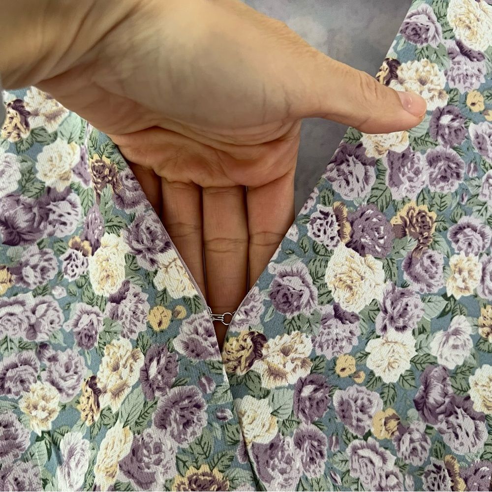 ASTR The Label Floral Mini Dress Long Sleeve
