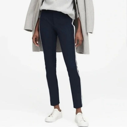 Banana Republic Navy Blue Sloan Slim Ankle Pants Size 6