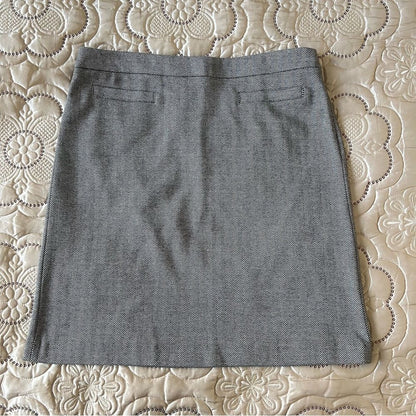 Talbots Herringbone Pencil Skirt