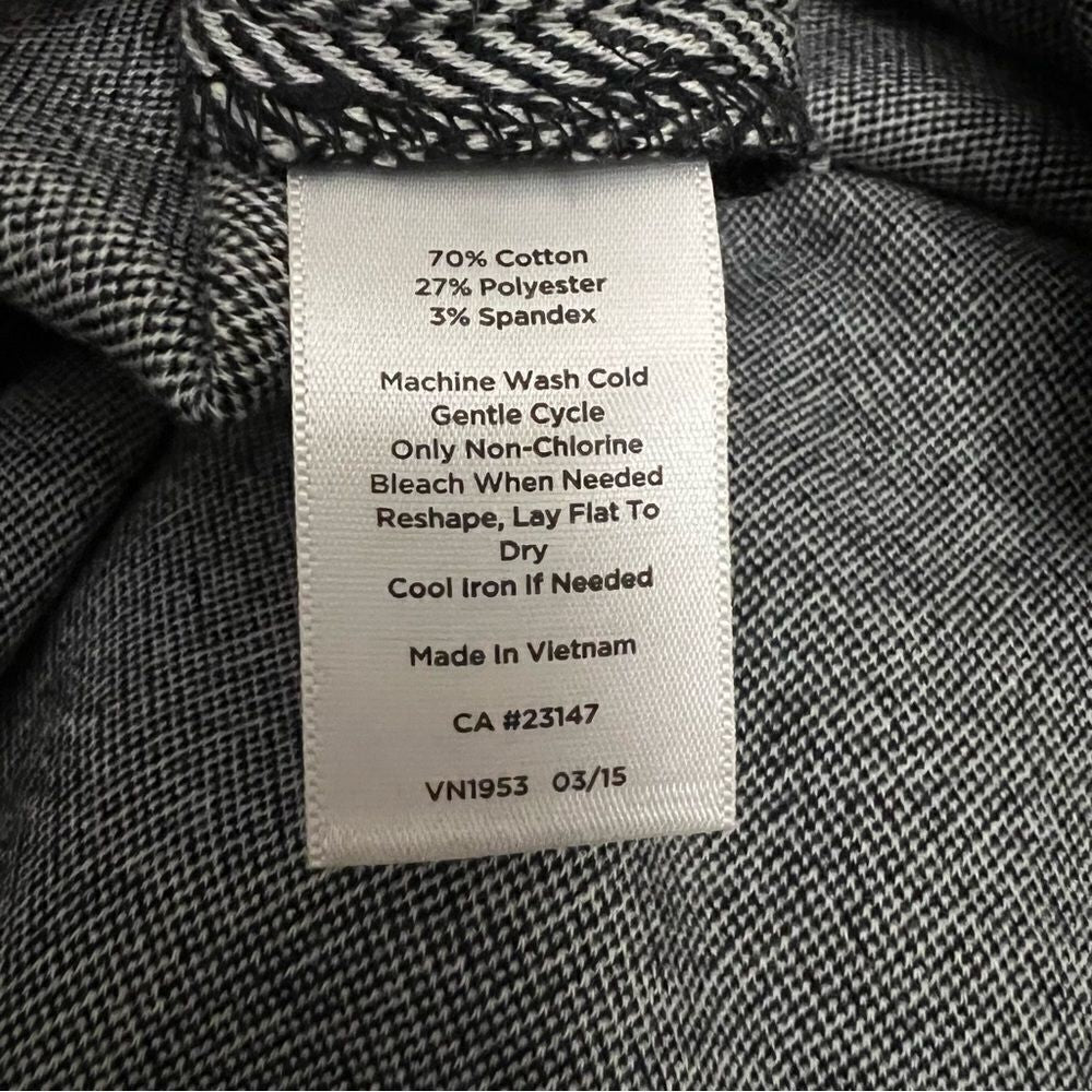 Talbots Herringbone Pencil Skirt