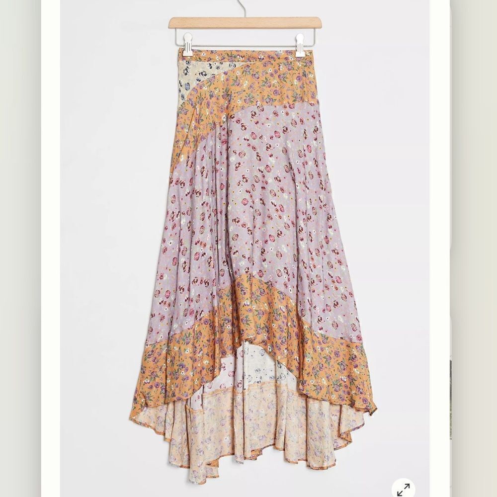 Anthropologie Hattie Midi Skirt Daniel Rainn NEW Size XL