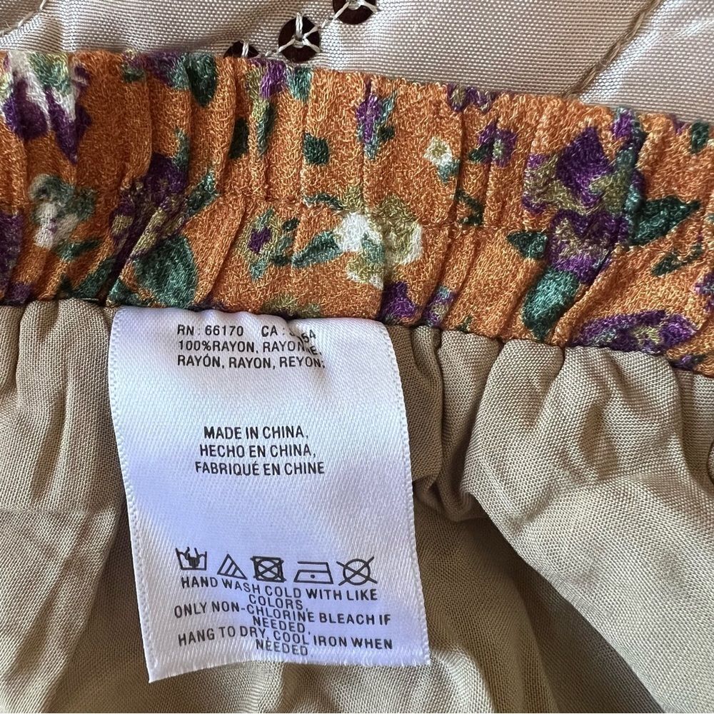 Anthropologie Hattie Midi Skirt Daniel Rainn NEW Size XL