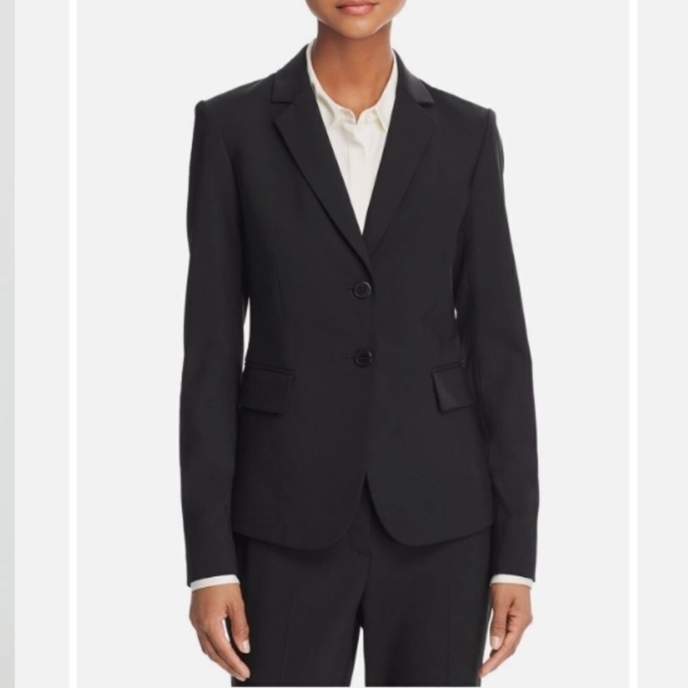 Theory Suzanne B Tuxedo Black Blazer Size Small