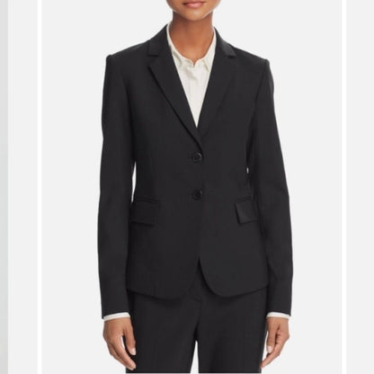 Theory Suzanne B Tuxedo Black Blazer Size Small