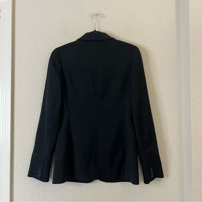 Theory Suzanne B Tuxedo Black Blazer Size Small