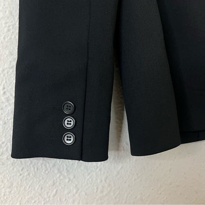 Theory Suzanne B Tuxedo Black Blazer Size Small