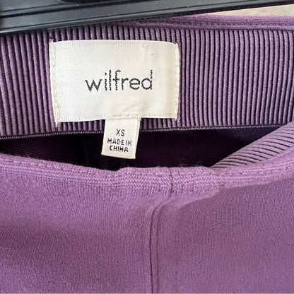 Wilfred Aritzia Pencil Skirt in Purple Size XS
