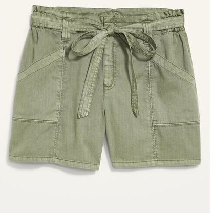 Old Navy High-Waisted Twill Workwear Shorts NEW Plus Size 3X