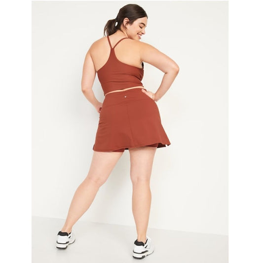Old Navy Extra High-Waisted PowerSoft Skort NWT Plus Size 2X