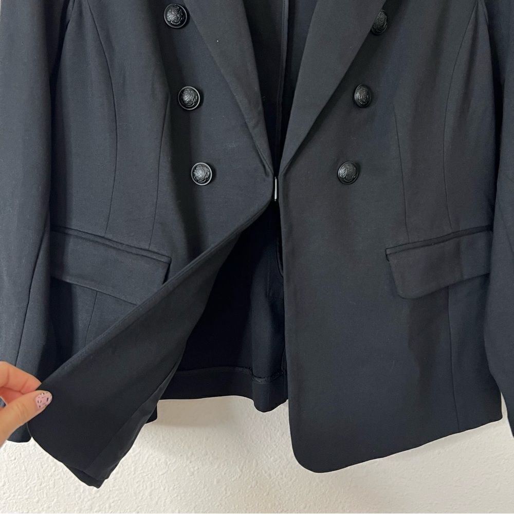 Lane Bryant The Bryant Blazer in Black Ponte Knit NEW Size 20 Petites