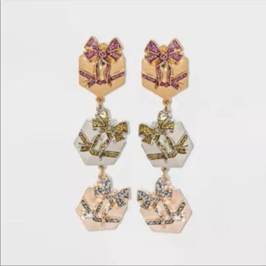 NEW Sugarfix By BaubleBar Christmas Gift Earrings