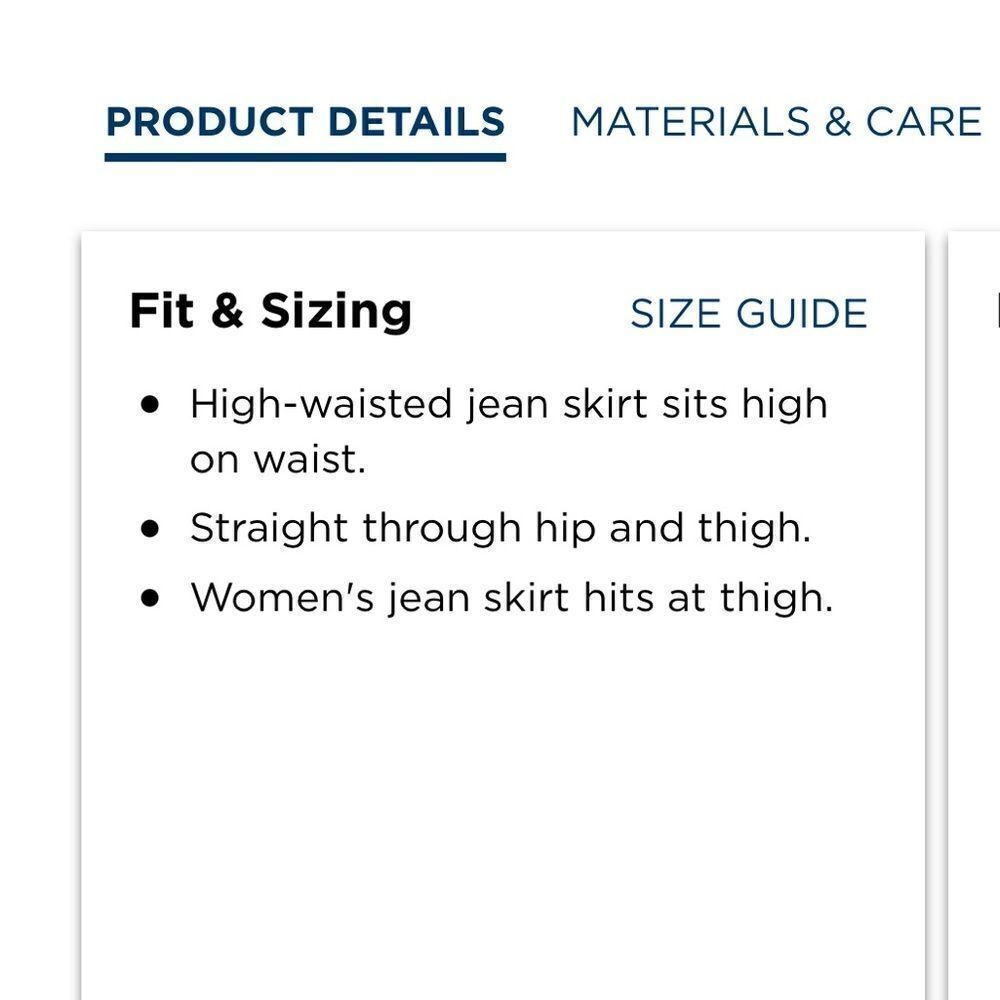 Old Navy Women’s High Waisted Distressed Jean Skirt Size 4