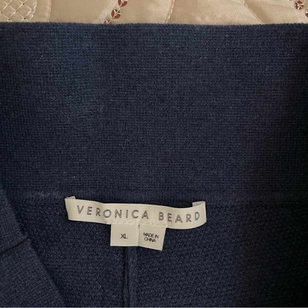Veronica Beard Norita Wide Leg Knit Pants Size XL
