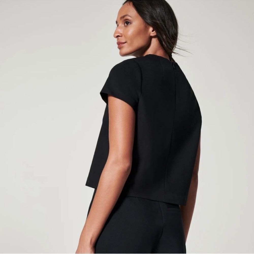 Spanx The Perfect Funnel Top NEW Classic Black Size Large