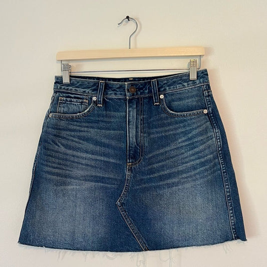 Abercrombie & Fitch Denim Mini Skirt Size 28