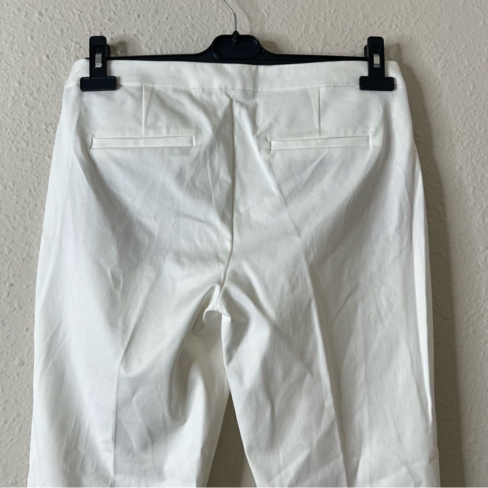 J. Crew Martie Ankle Pants in Ivory NEW Size 8