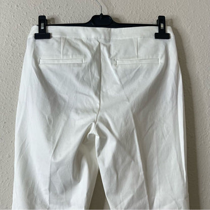 J. Crew Martie Ankle Pants in Ivory NEW Size 8