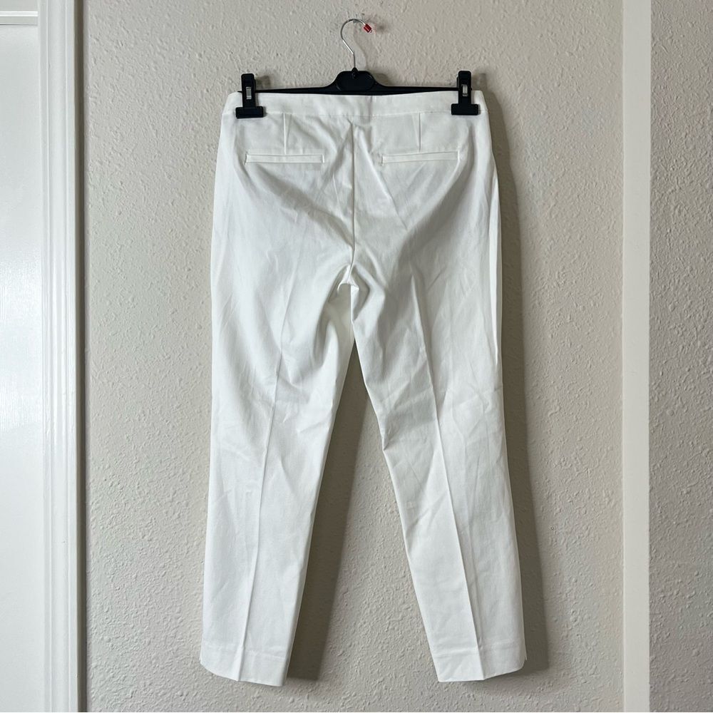J. Crew Martie Ankle Pants in Ivory NEW Size 8