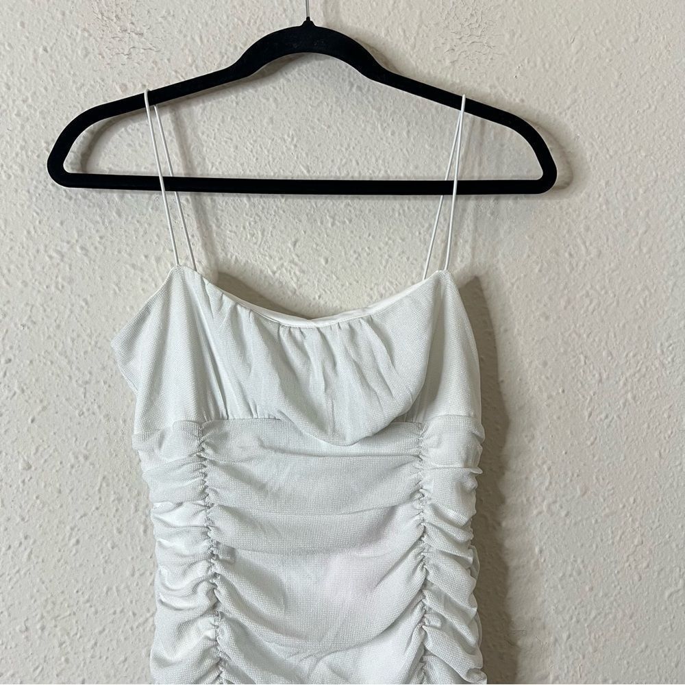 Hello Molly Moonlight Melody White Mini Dress NEW Size Large