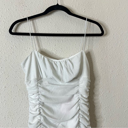 Hello Molly Moonlight Melody White Mini Dress NEW Size Large