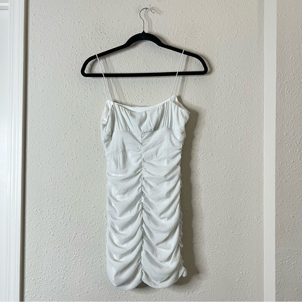 Hello Molly Moonlight Melody White Mini Dress NEW Size Large