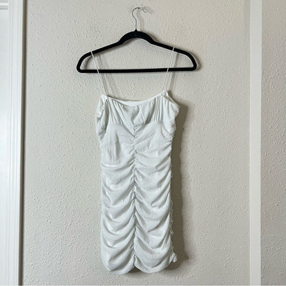 Hello Molly Moonlight Melody White Mini Dress NEW Size Large