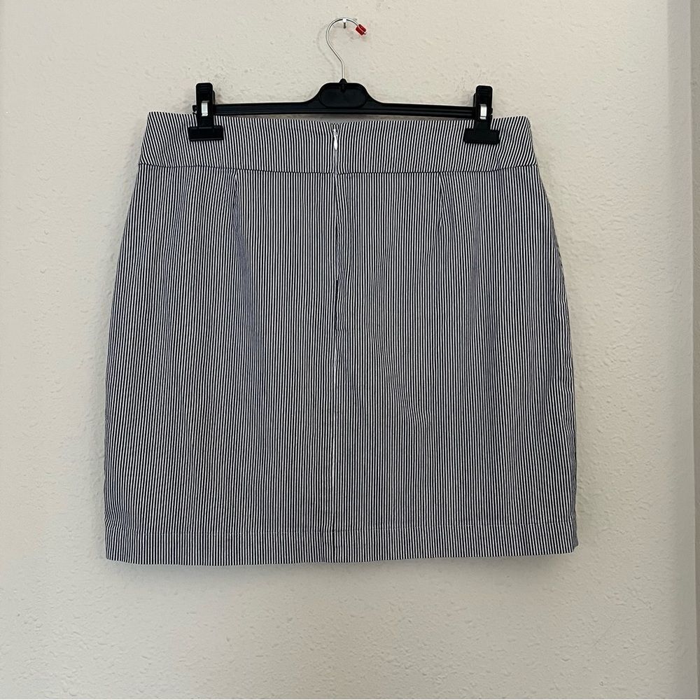 Talbots Striped Mini Skirt