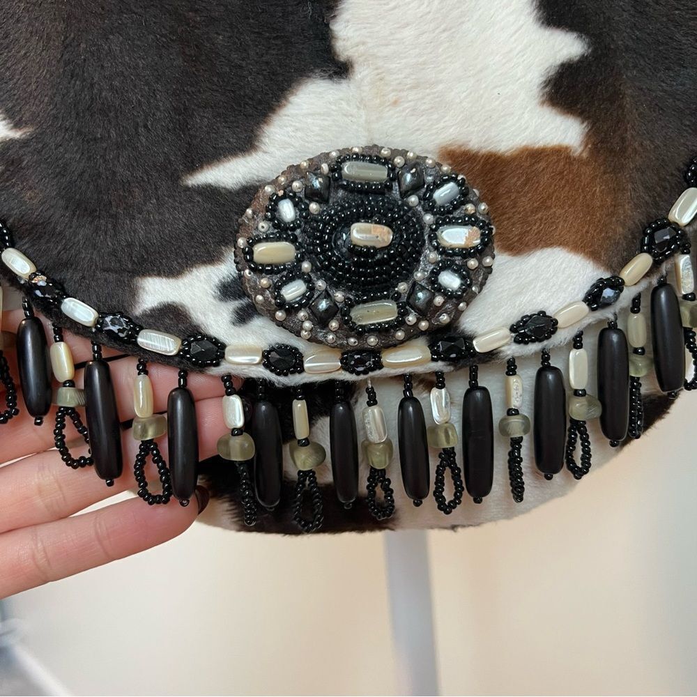 Mary Frances Accessories Cowgirl Crossbody Bag Beaded Rodeo Western Festival